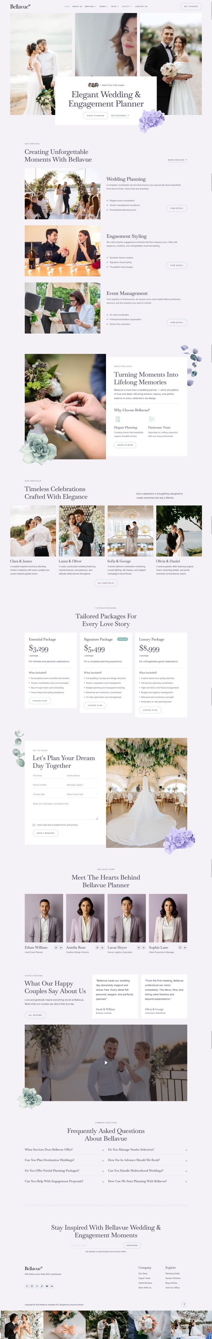 WordPress шаблон ThemeForest Bellavue