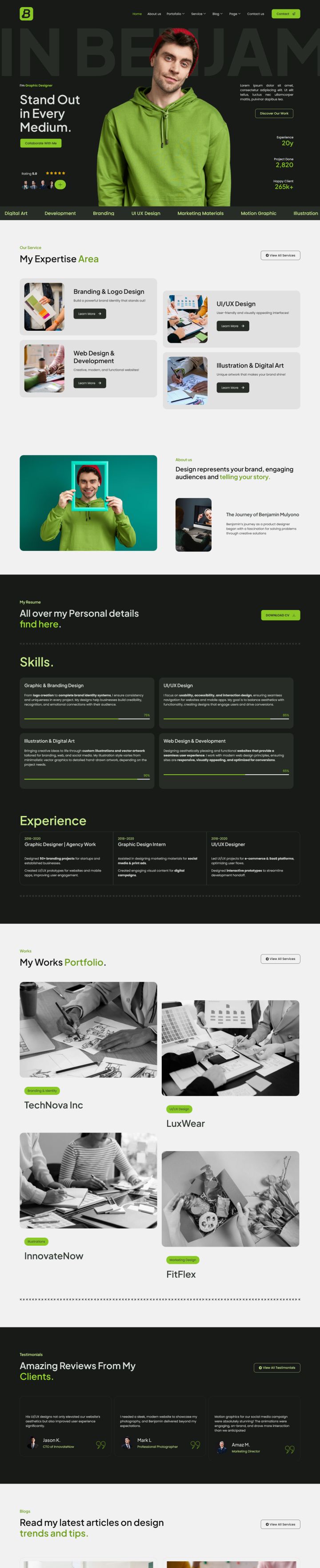 Шаблон ThemeForest Benjamin WordPress шаблон ThemeForest Benjamin