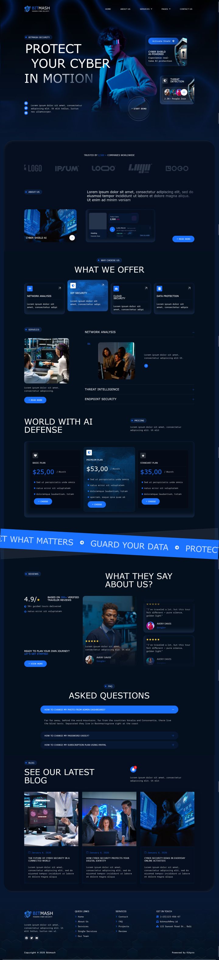 Шаблон ThemeForest Bitmash WordPress шаблон ThemeForest Bitmash