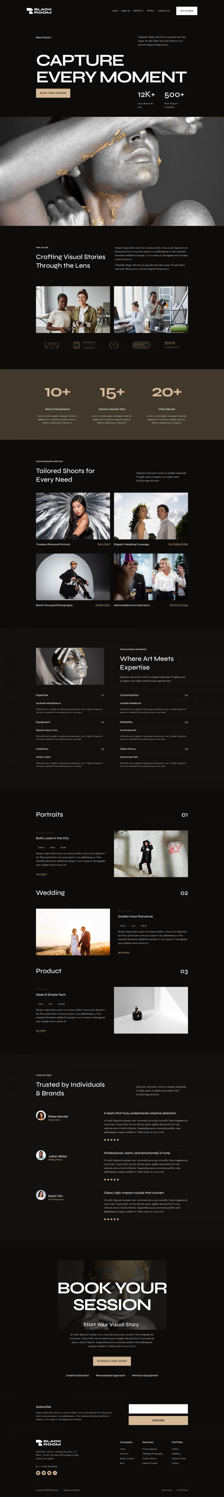 WordPress шаблон ThemeForest Blackroom