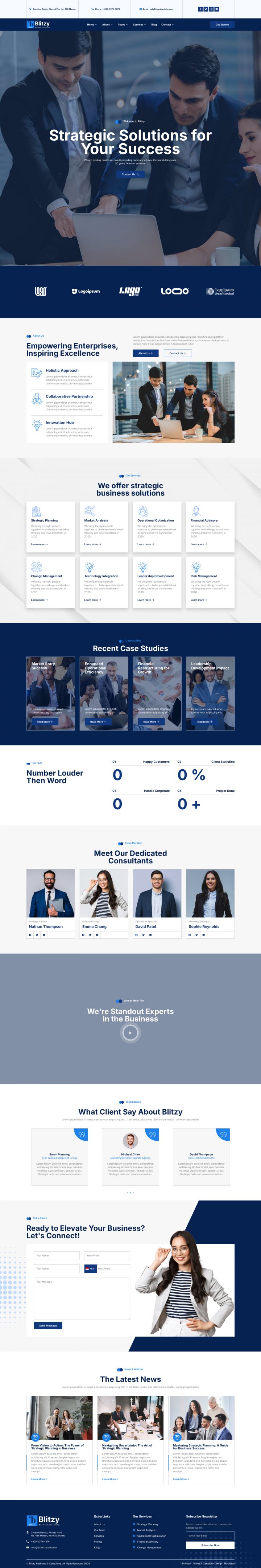 Шаблон ThemeForest Blitzy WordPress шаблон ThemeForest Blitzy