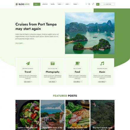 ThemeForest Blog Hive