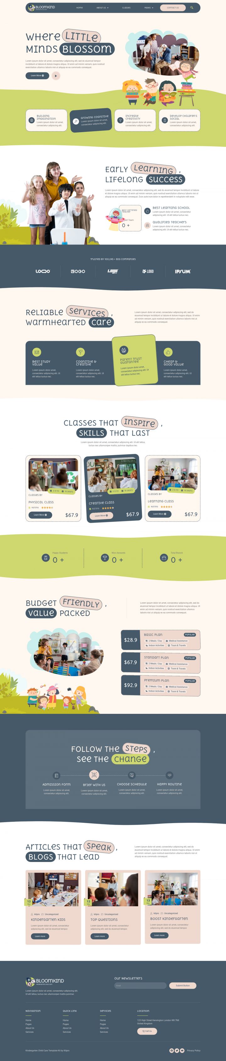 WordPress шаблон ThemeForest Bloomkind