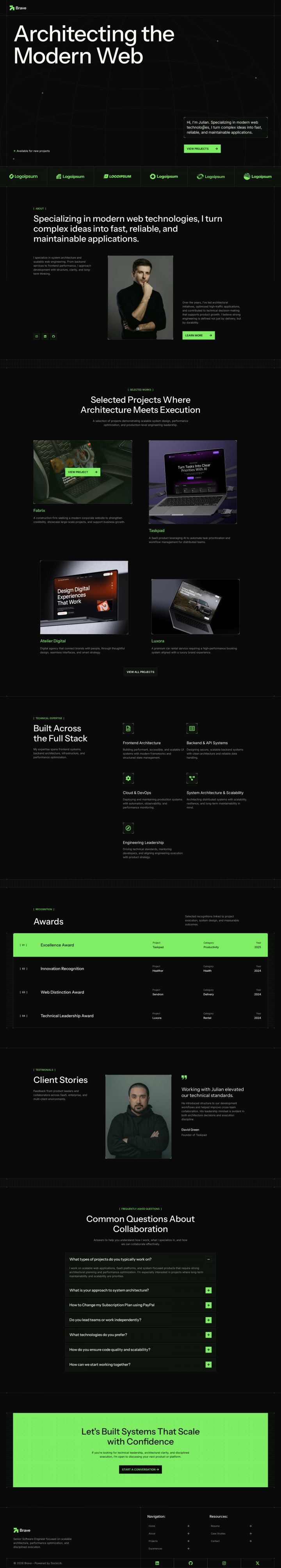 WordPress шаблон ThemeForest Brave