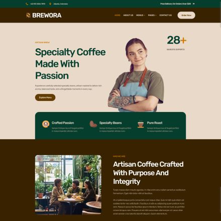 ThemeForest Brewora