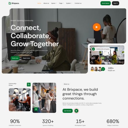 ThemeForest Brixspace