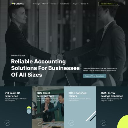 ThemeForest Budgett
