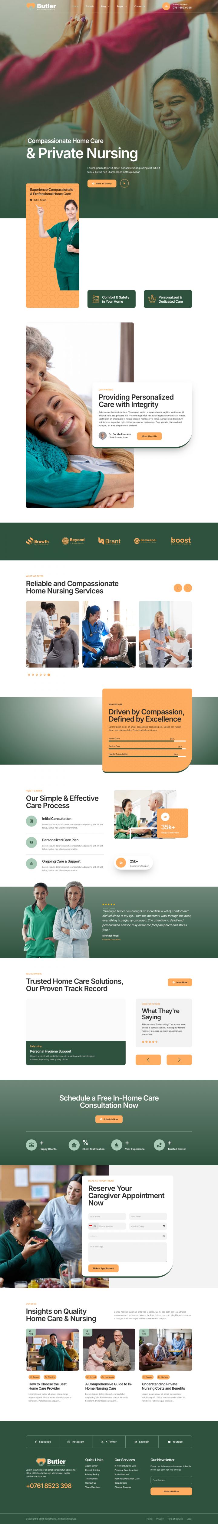 WordPress шаблон ThemeForest Butler