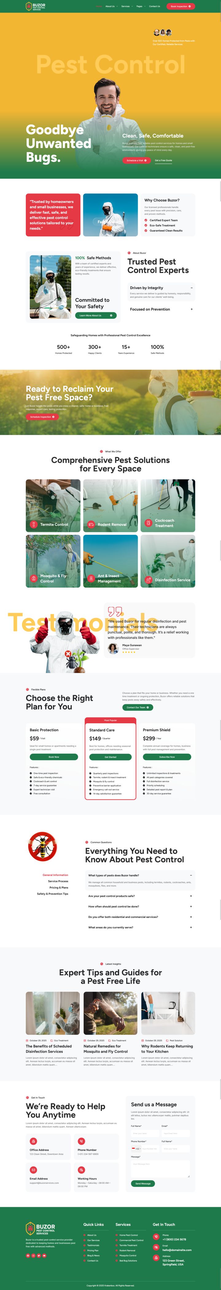 WordPress шаблон ThemeForest Buzor