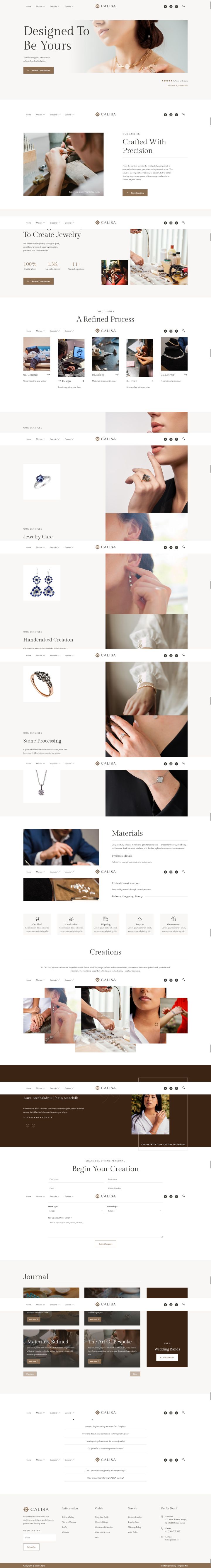 WordPress шаблон ThemeForest Calisa
