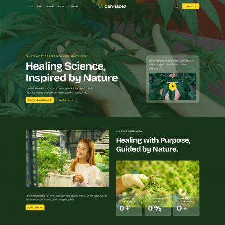 ThemeForest Cannacea