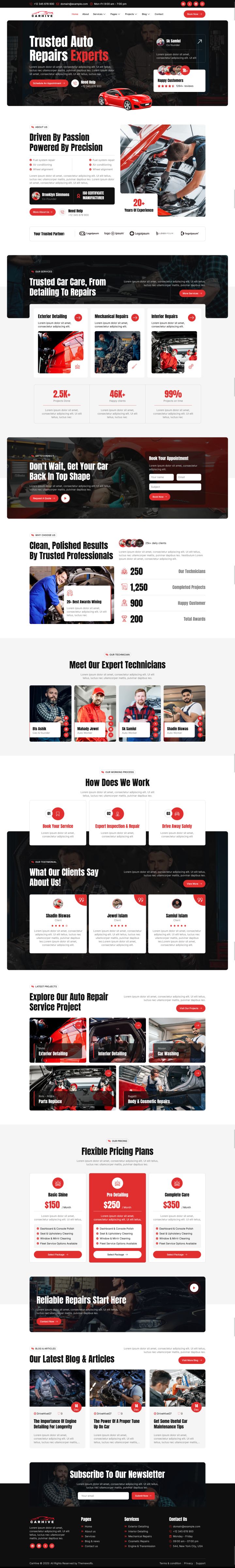 WordPress шаблон ThemeForest CarHive