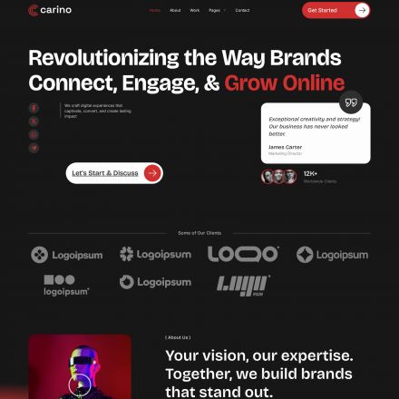 ThemeForest Carino