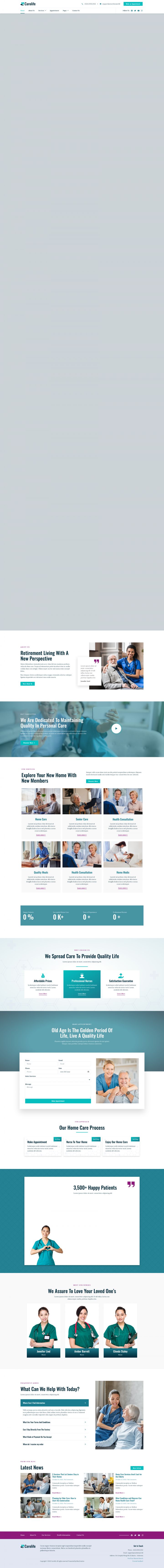 WordPress шаблон ThemeForest Carolife