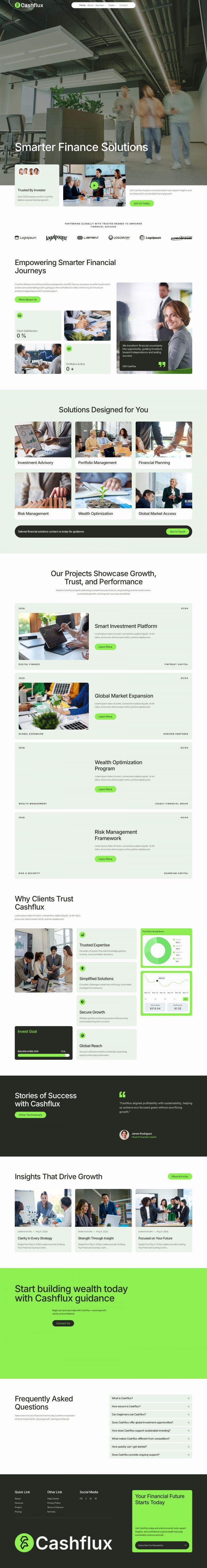 WordPress шаблон ThemeForest Cashflux