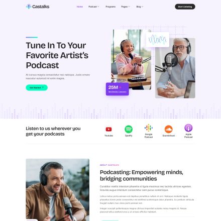 ThemeForest Castalks