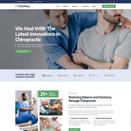 ThemeForest ChiroPhyz