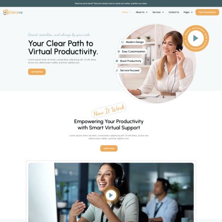 ThemeForest Claryva