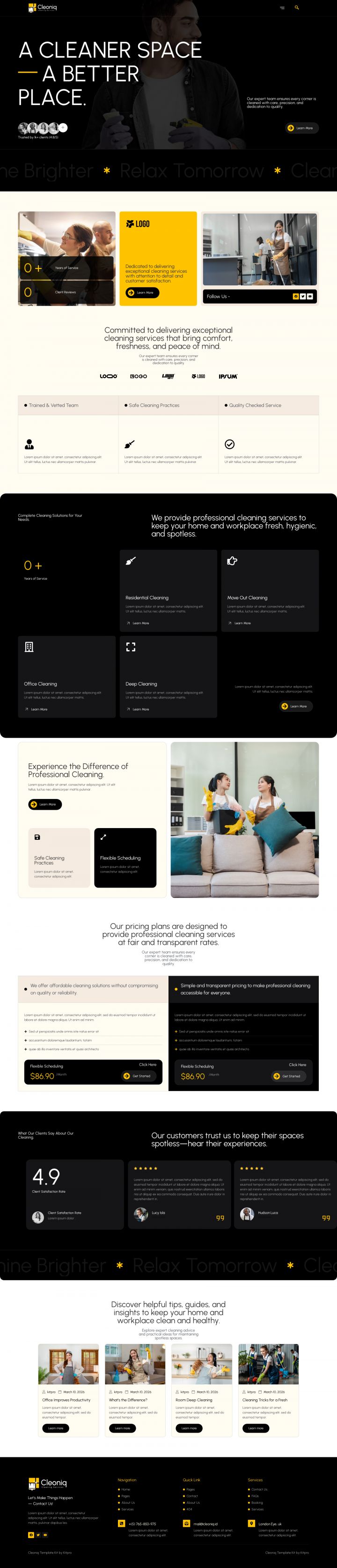WordPress шаблон ThemeForest Cleoniq