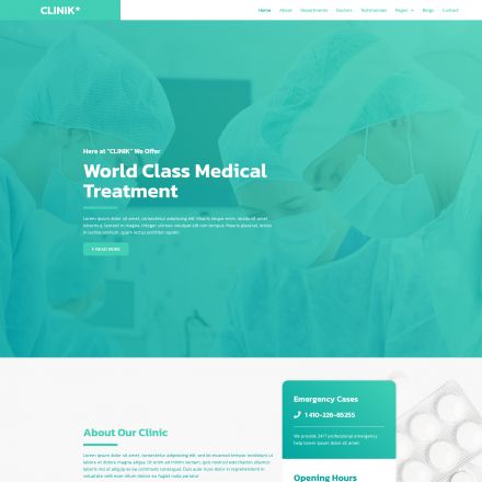 ThemeForest CLINIK