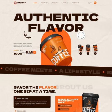ThemeForest Coffelo