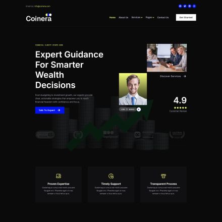 ThemeForest Coinera