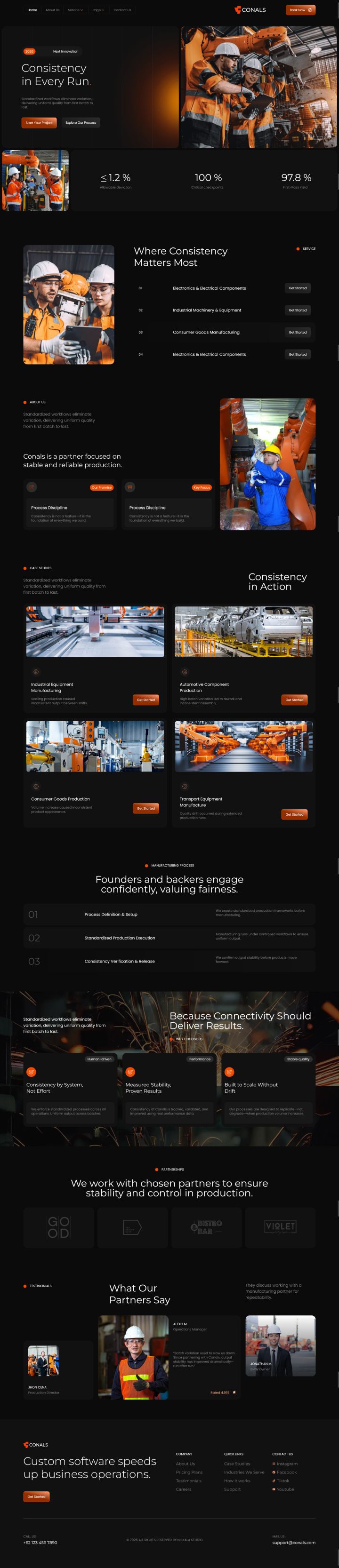 WordPress шаблон ThemeForest Conals