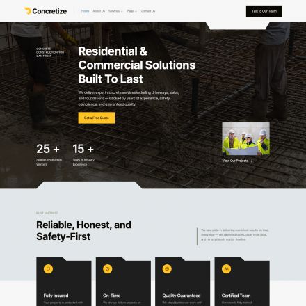 ThemeForest Concretize