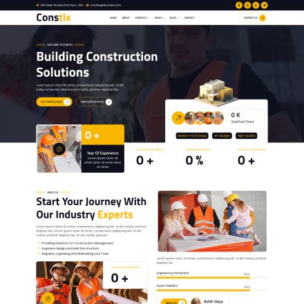 ThemeForest Constix