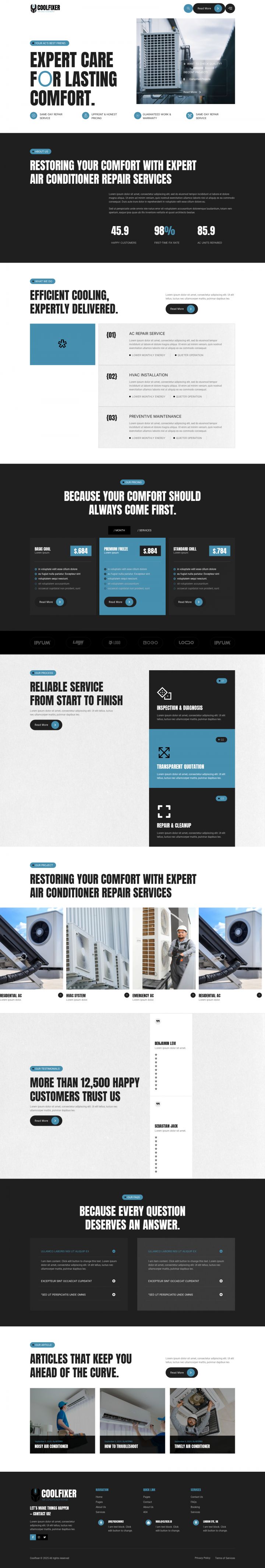 Шаблон ThemeForest Coolfixer WordPress шаблон ThemeForest Coolfixer