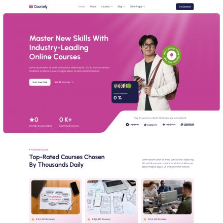ThemeForest Coursely