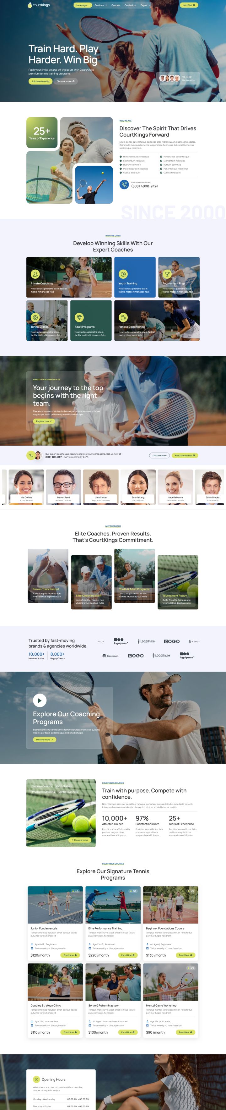 Шаблон ThemeForest CourtKings WordPress шаблон ThemeForest CourtKings