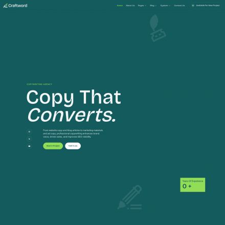 ThemeForest Craftword