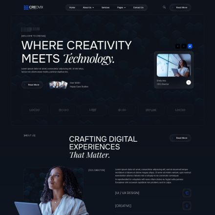 ThemeForest Creovix
