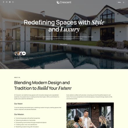 ThemeForest Crescent