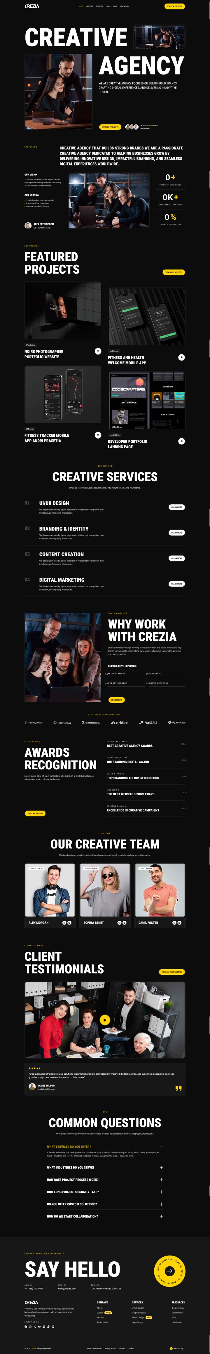 Шаблон ThemeForest Crezia WordPress шаблон ThemeForest Crezia