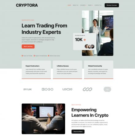 ThemeForest Cryptora