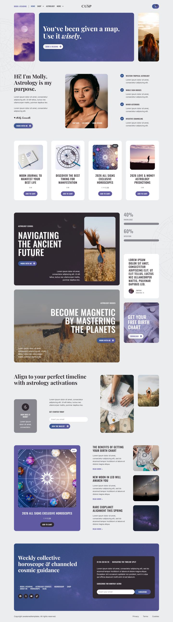 WordPress шаблон ThemeForest Cusp