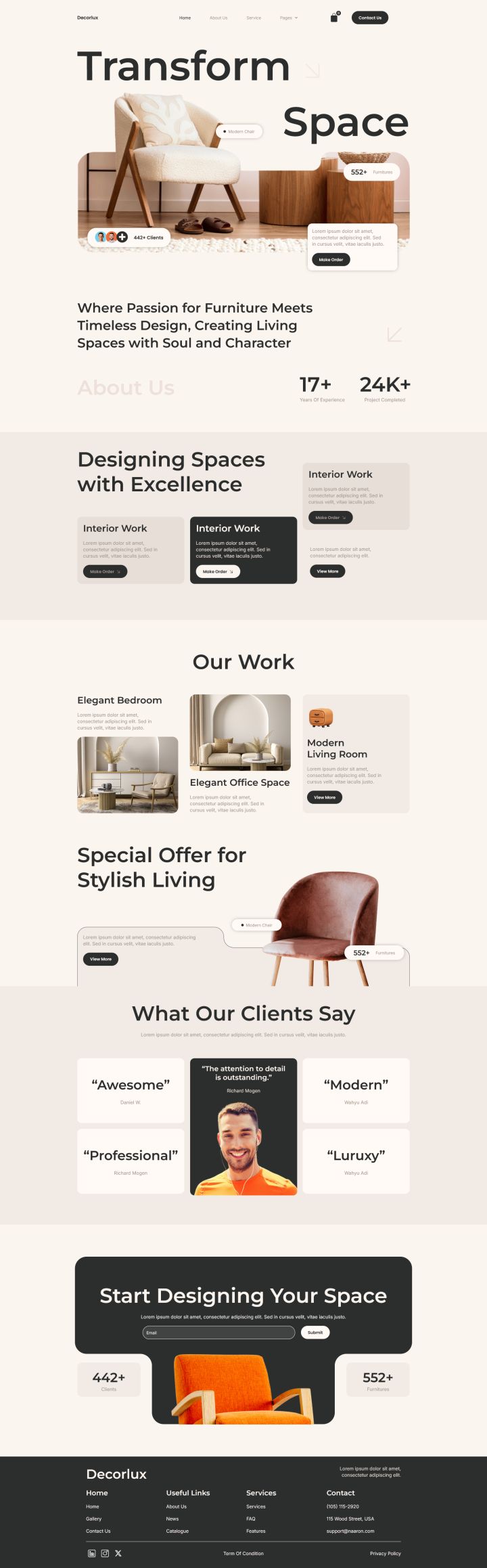 Шаблон ThemeForest Decorlux WordPress шаблон ThemeForest Decorlux