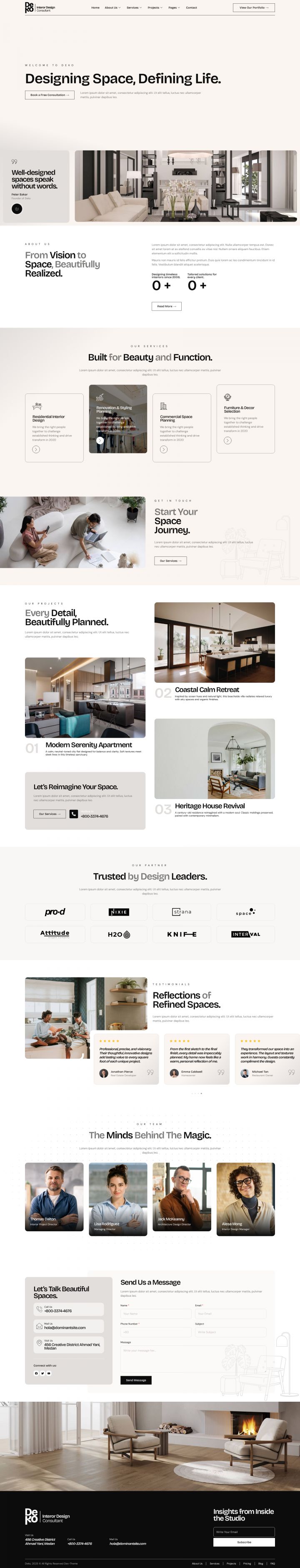 Шаблон ThemeForest Deko WordPress шаблон ThemeForest Deko