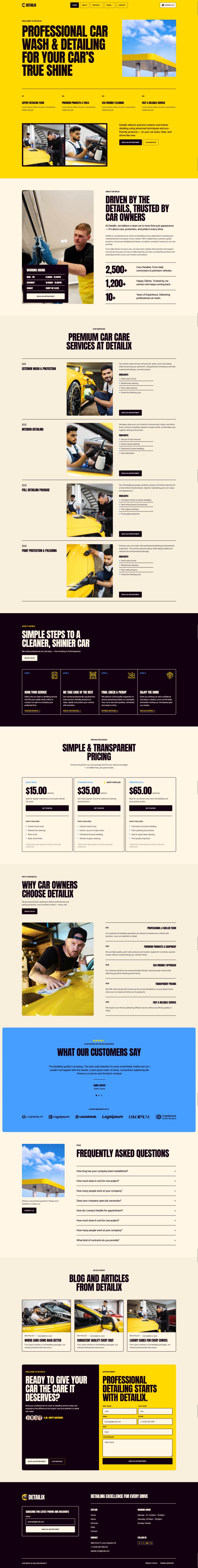 WordPress шаблон ThemeForest Detailix