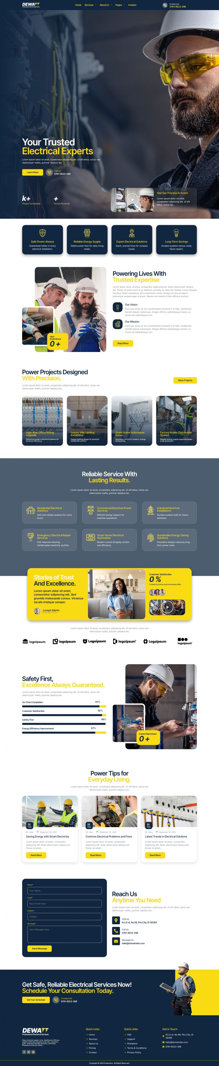 Шаблон ThemeForest Dewatt WordPress шаблон ThemeForest Dewatt