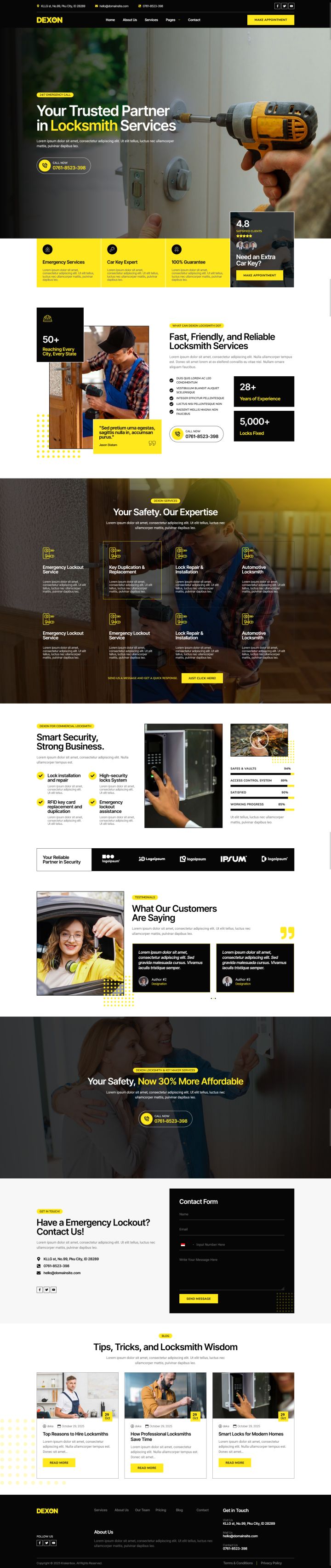 WordPress шаблон ThemeForest Dexon