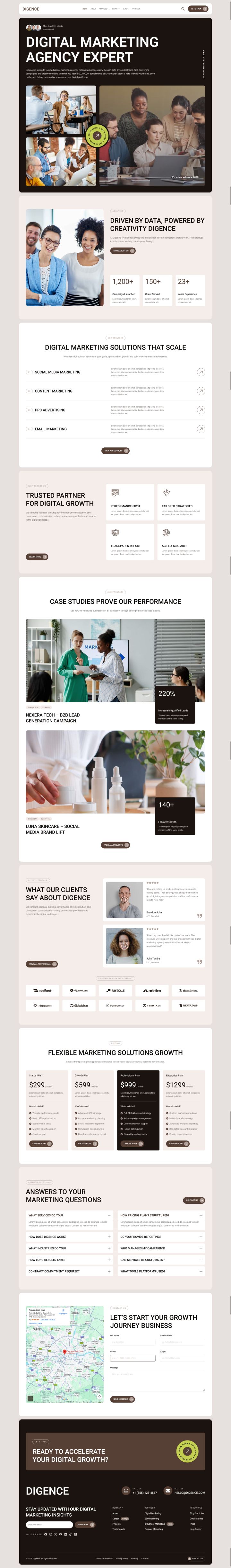 WordPress шаблон ThemeForest Digence