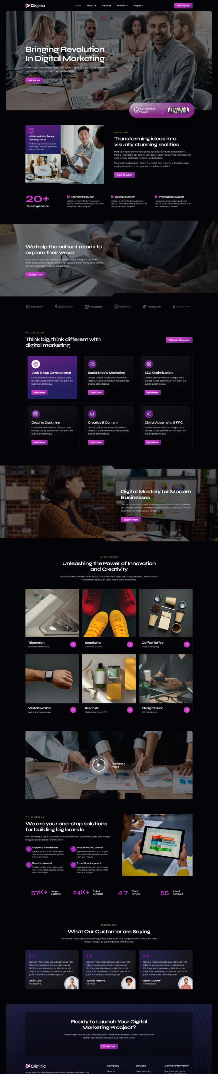 Шаблон ThemeForest Diginia WordPress шаблон ThemeForest Diginia