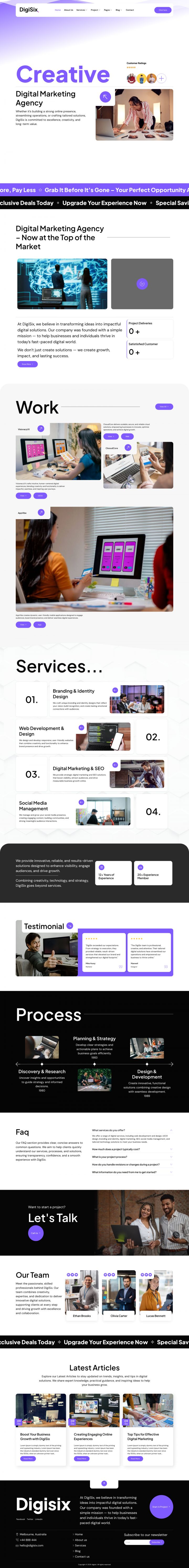 Шаблон ThemeForest DigiSix WordPress шаблон ThemeForest DigiSix