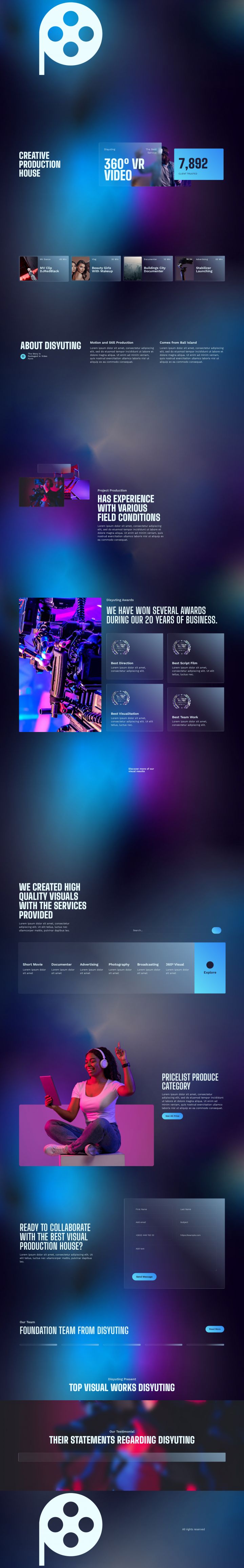 WordPress шаблон ThemeForest Disyuting