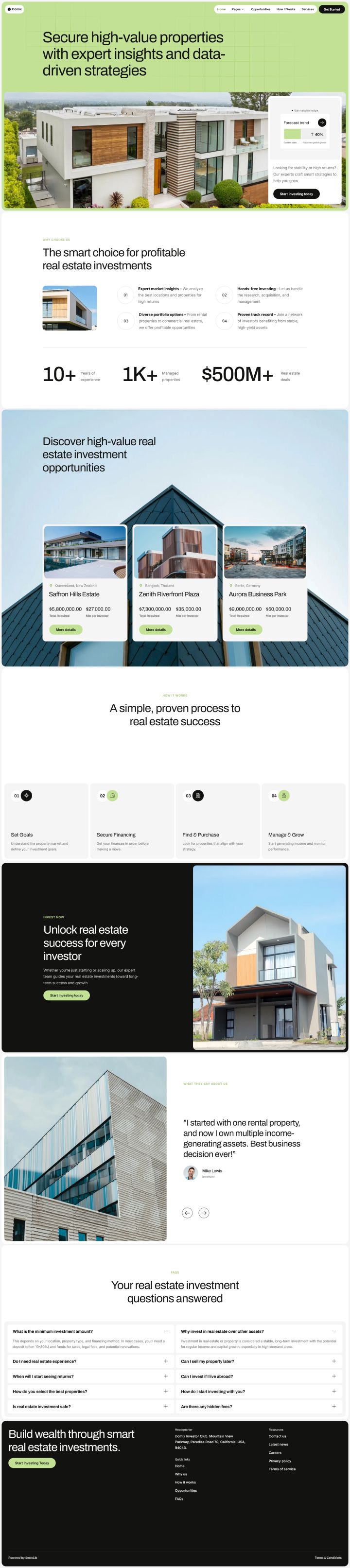 WordPress шаблон ThemeForest Domix