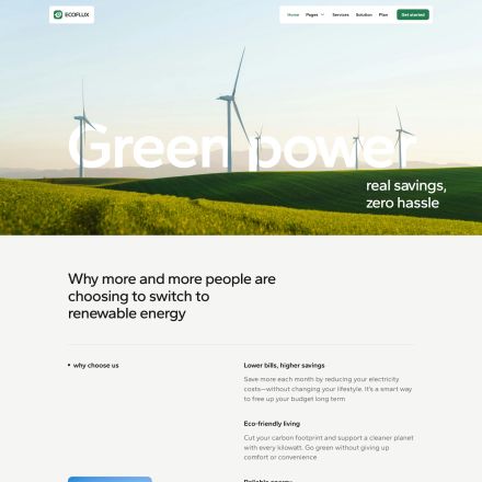 ThemeForest Ecoflux
