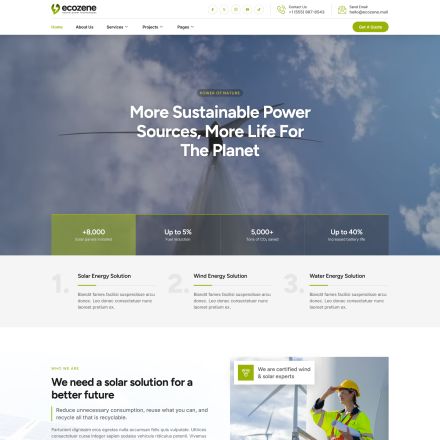 ThemeForest Ecozene